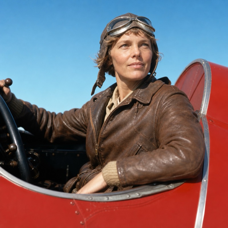 Amelia Earhart episode art