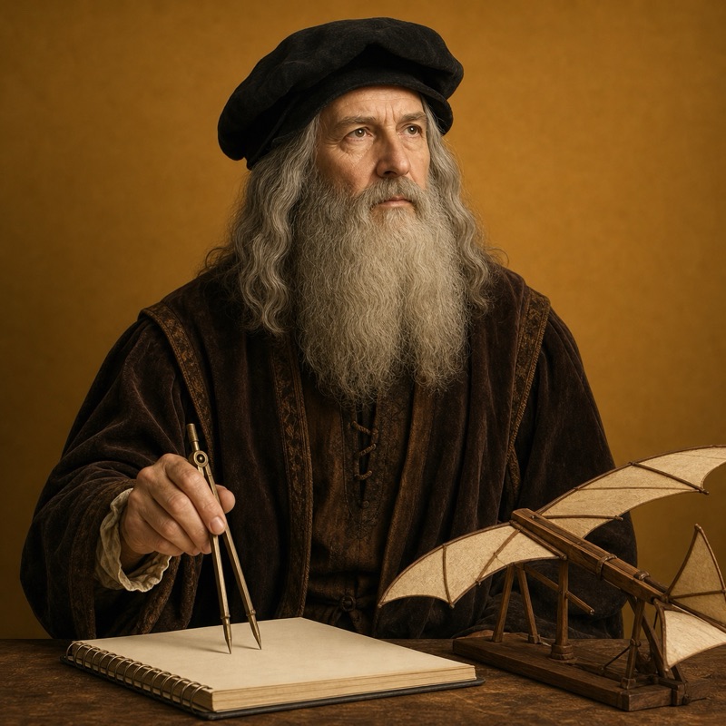 Leonardo da Vinci episode art