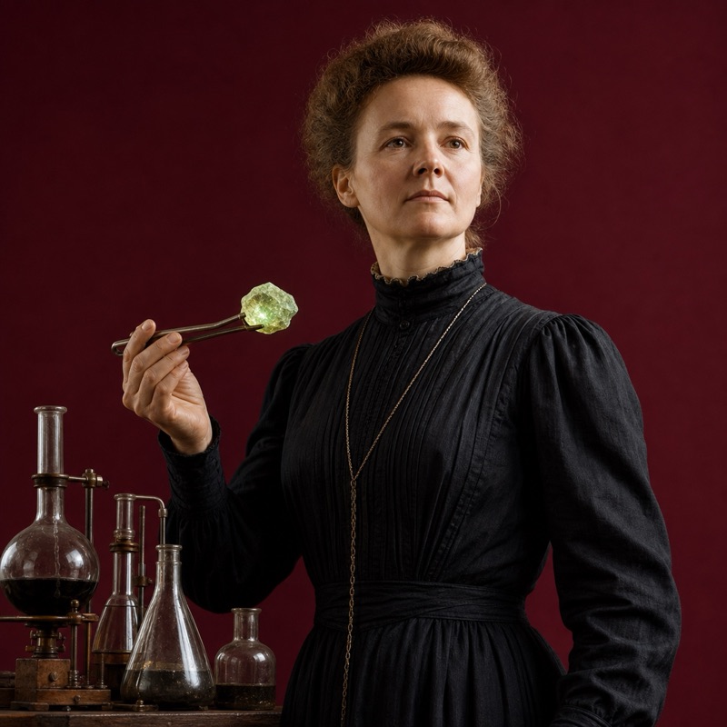 Marie Curie episode art